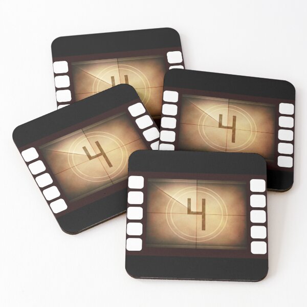 Item preview, Retro Film Countdown 4 designed and sold by Spicy Chilli.