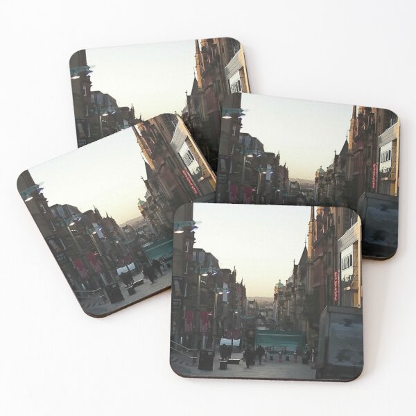 Item preview, Early Morning Buchanan Street, Glasgow designed and sold by Madbohemianpoet.