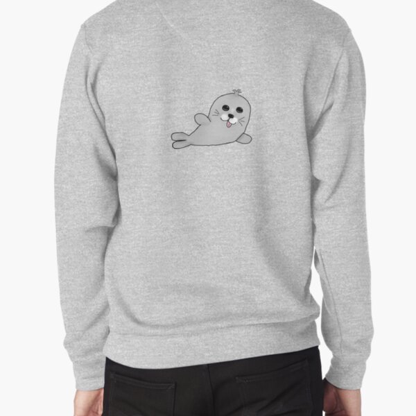 A-dork-able Swimming Seal Pullover Sweatshirt