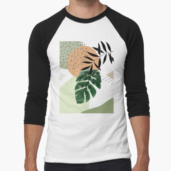 Camiseta ¾ estilo béisbol