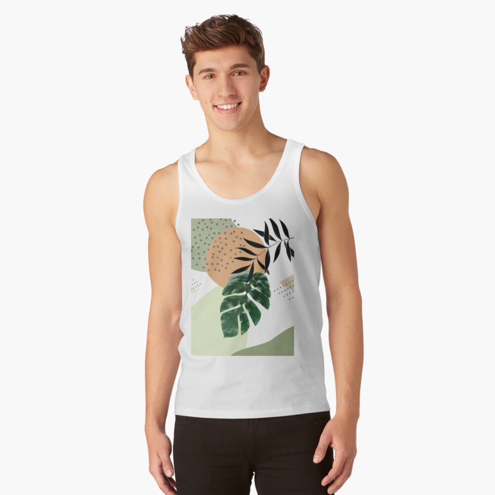 Vista previa del artículo con la obra «Camiseta de tirantes», diseñado y vendido por AbstractTrace.
