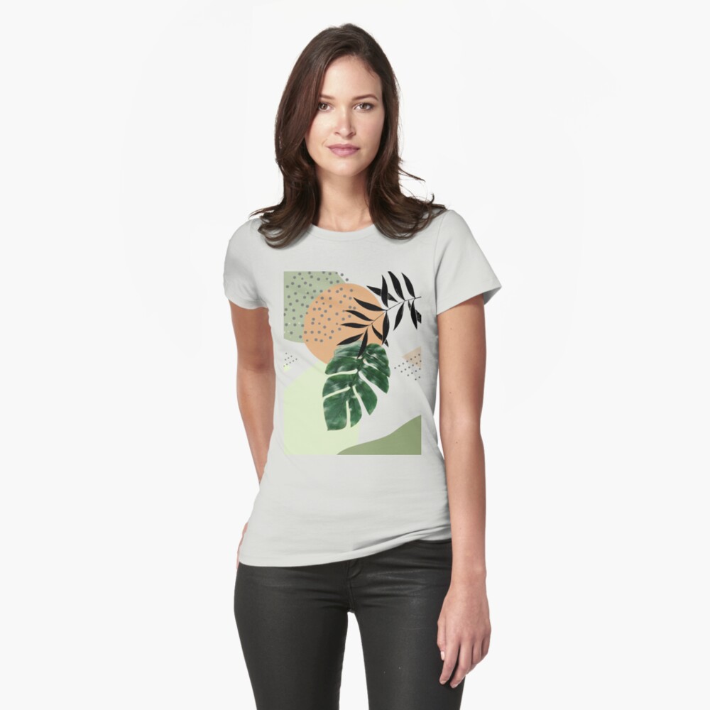 Vista previa del artículo con la obra «Camiseta entallada», diseñado y vendido por AbstractTrace.