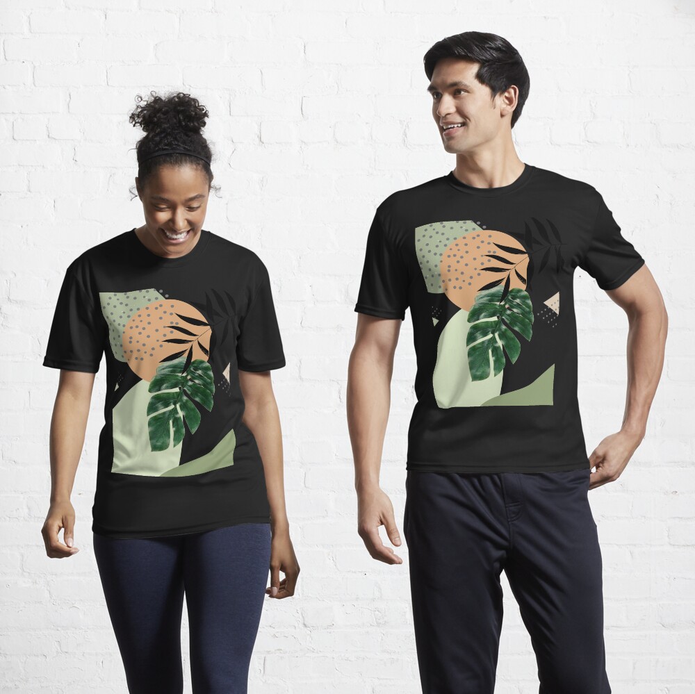 Vista previa del artículo con la obra «Camiseta deportiva», diseñado y vendido por AbstractTrace.
