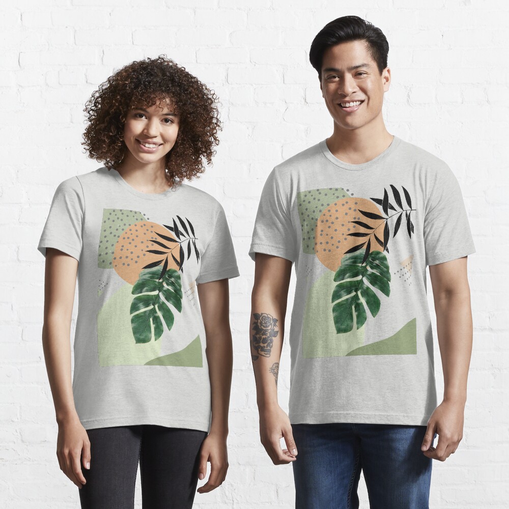 Vista previa del artículo con la obra «Camiseta esencial», diseñado y vendido por AbstractTrace.