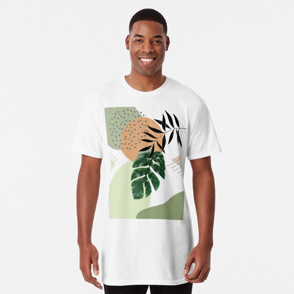 Vista previa del artículo con la obra «Camiseta larga», diseñado y vendido por AbstractTrace.