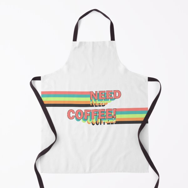 Item preview, Retro Need Coffee Illustration designed and sold by CoffeeTheorist.