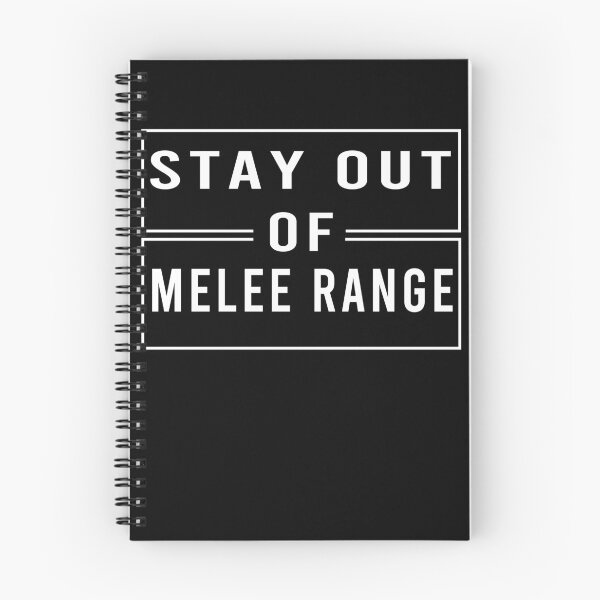 Item preview, stay out of melee range designed and sold by osamamohamad.