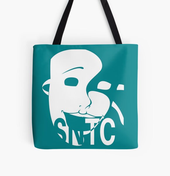 SNTC Theatre Mask All Over Print Tote Bag