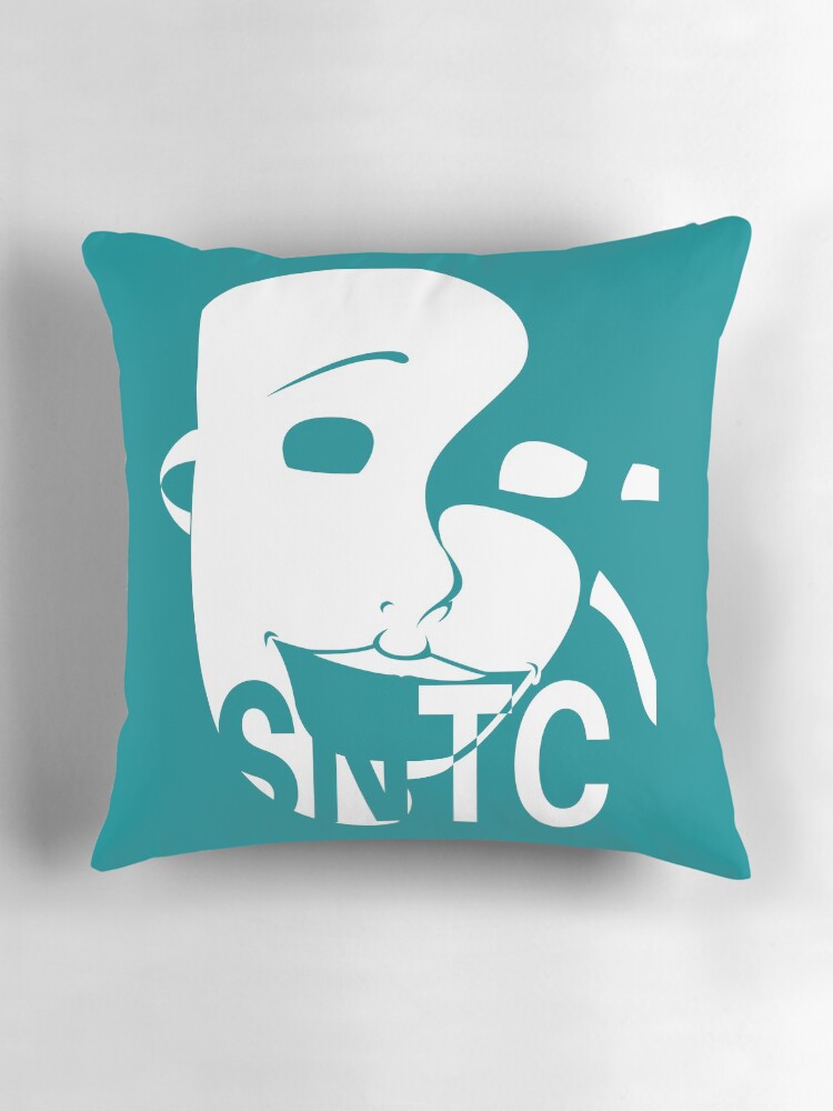 Thumbnail 3 of 4, Pillow, SNTC Theatre Mask designed and sold by SNTC.
