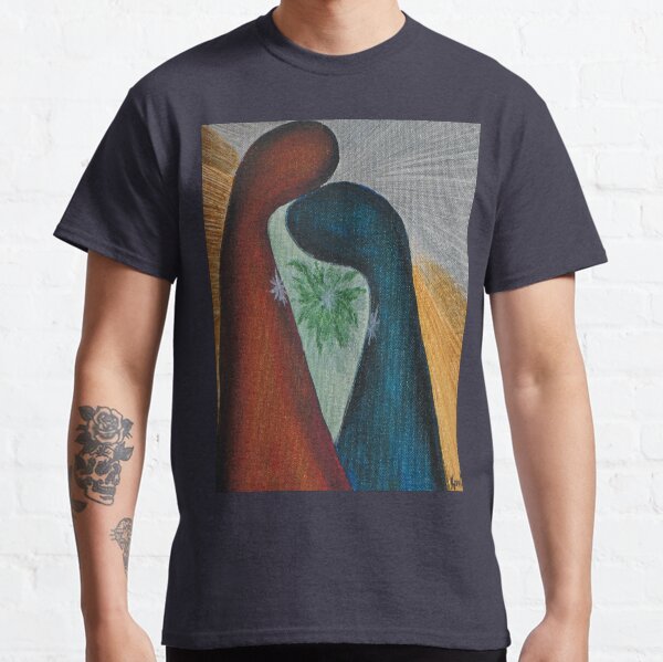 Spirit Lovers Heart Chakra Connection by Karen Kubicko Classic T-Shirt