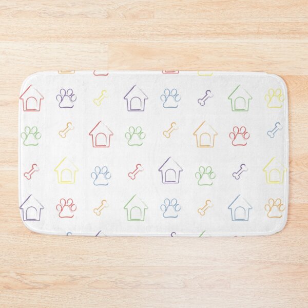Item preview, Rainbow Dog Pattern designed and sold by ThePaperSerpent.