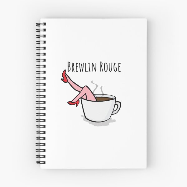 Item preview, Brewlin Rouge - French Coffee Pun designed and sold by The-Drip-Feed.