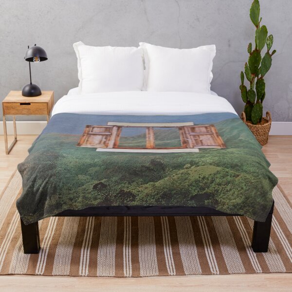 World Of One View Throw Blanket