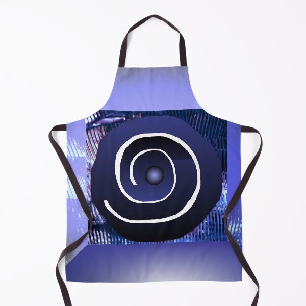 Item preview, White spiral on blue  designed and sold by Gotoo.