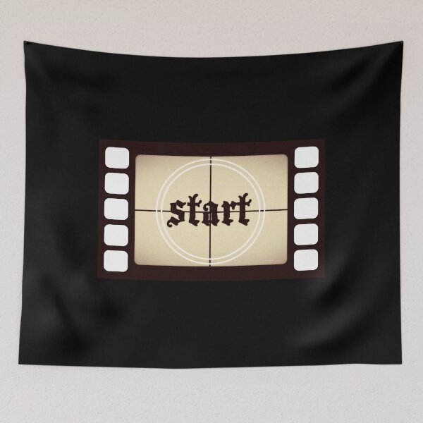 Item preview, Retro Film Countdown Start designed and sold by Spicy Chilli.
