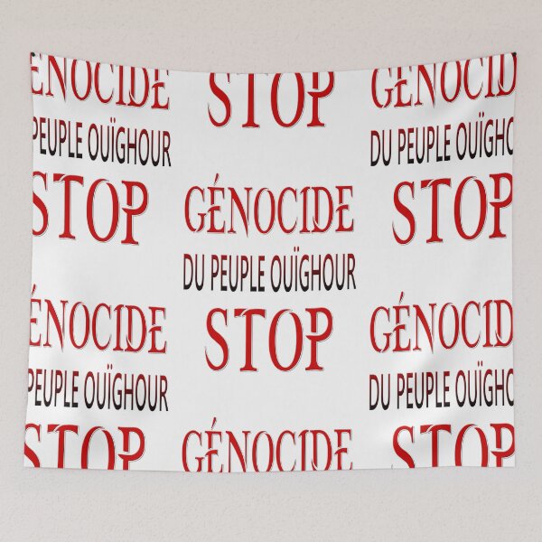 Item preview, STOP THE UYGHUR PEOPLE'S GENOCIDE designed and sold by Ralek.