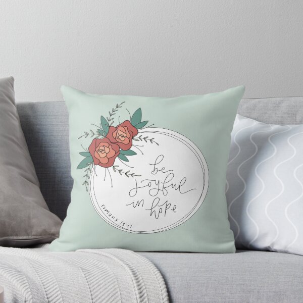 Item preview, be joyful in hope designed and sold by CxCalligraphy.