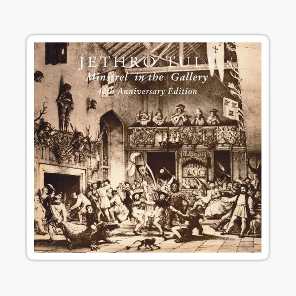 Jethro Tull - Minnesänger in der Galerie Sticker