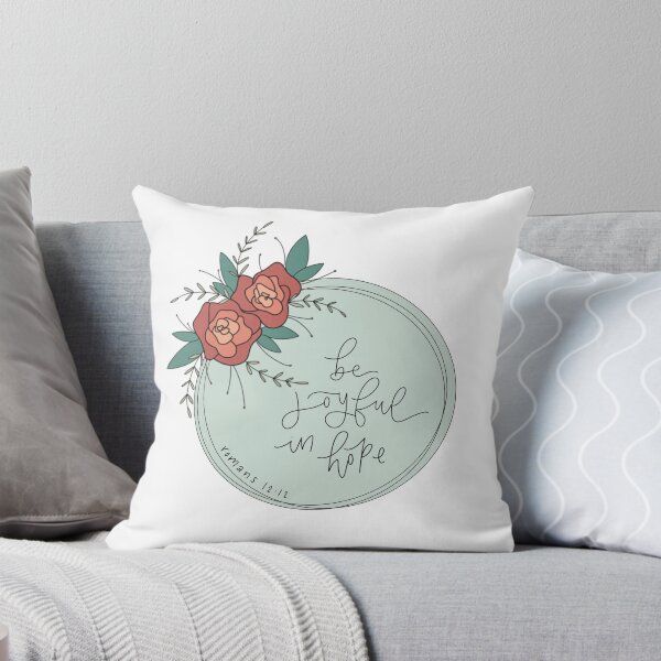 Item preview, be joyful in hope designed and sold by CxCalligraphy.