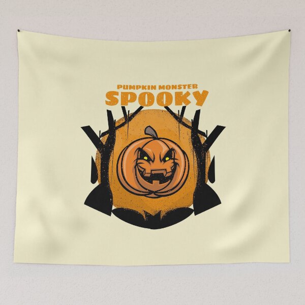 Item preview, Pumpkin Monster Spooky / Halloween designed and sold by RedBoyShop.