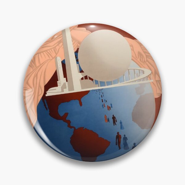 Item preview, New York Worlds Fair retro poster designed and sold by CorasPosters.