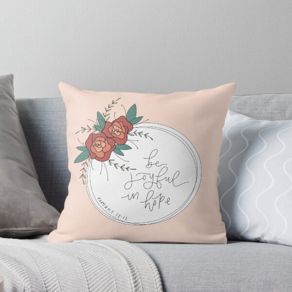 Item preview, be joyful in hope designed and sold by CxCalligraphy.