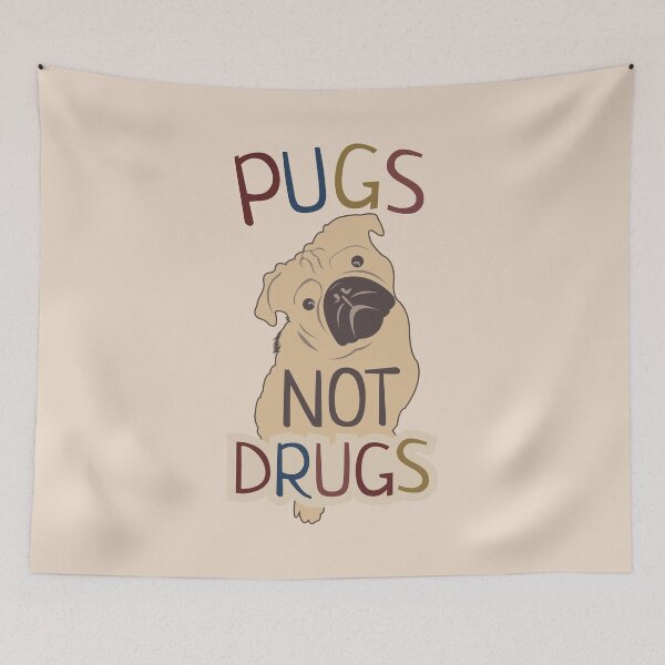 Item preview, Pugs Not Drugs designed and sold by YAnna9.