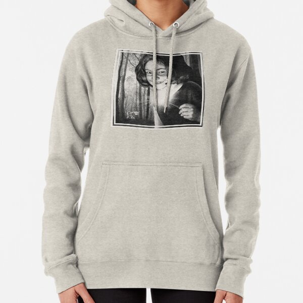 A Young Witch & Unicorn Pullover Hoodie