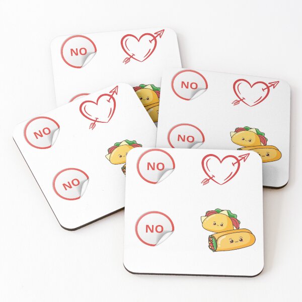 Item preview, No Love No Tacos designed and sold by Pixoudz.