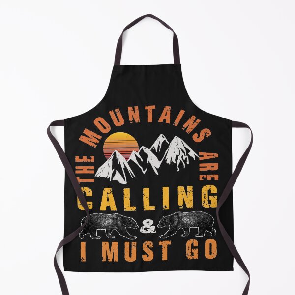 Item preview, The Mountains Are Calling And I Must Go Vintage gift, Family camping designed and sold by Art Masterpiece ⭐⭐⭐⭐⭐.