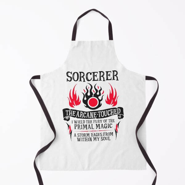 Item preview, SORCERER, The Arcane-Touched - Dungeons & Dragons (Black Text) designed and sold by enduratrum.