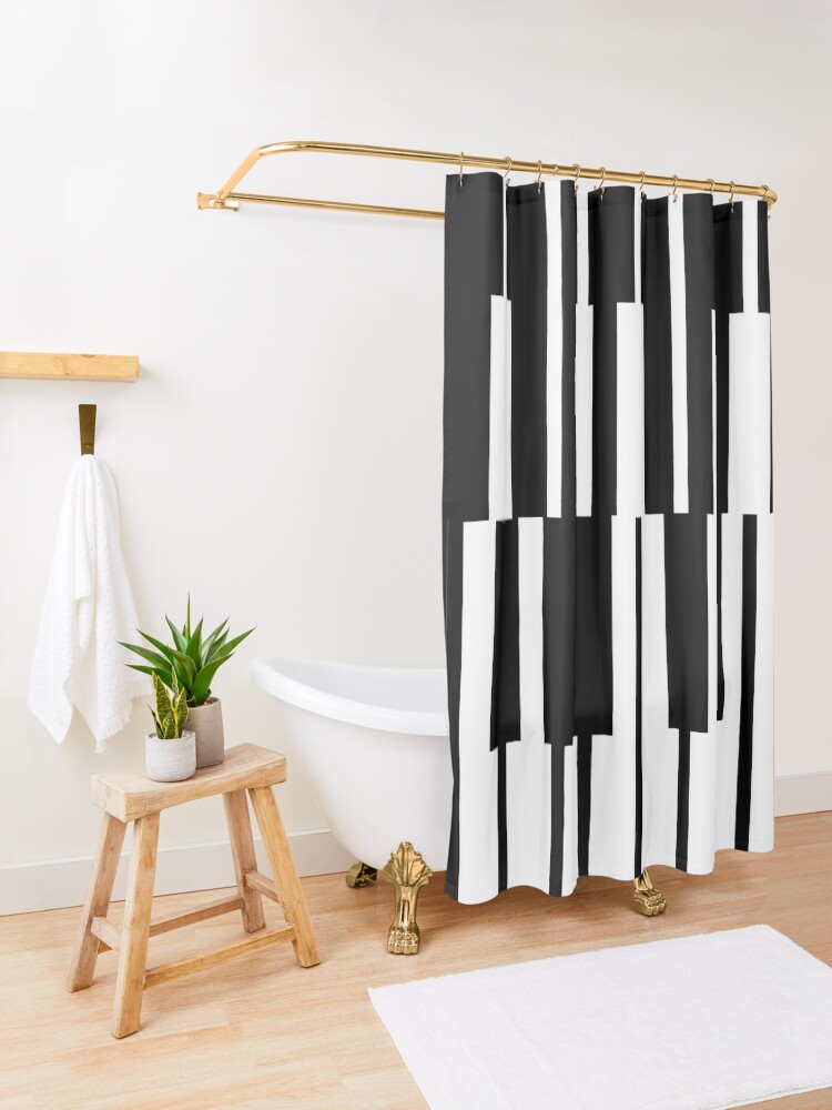 "Piano Keyboard" Shower Curtain for Sale by LotusCreations Redbubble