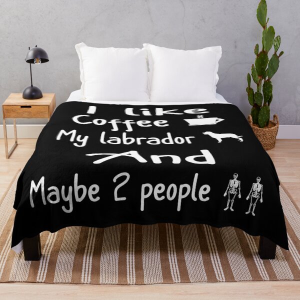Item preview, I like coffee my labrado and maybe a few people quote t-shirt designed and sold by kikinafashion.