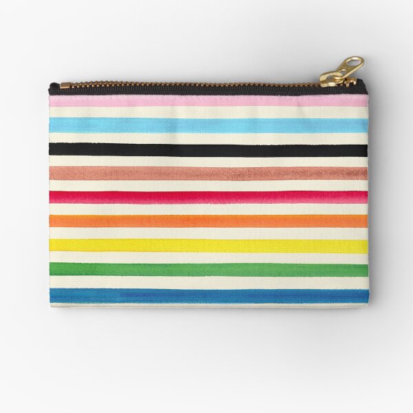 Progress Pride Stripes Zipper Pouch