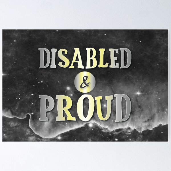 Item preview, Demigender: Disabled and Proud designed and sold by PrettySickArt.