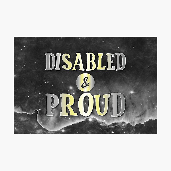 Item preview, Demigender: Disabled and Proud designed and sold by PrettySickArt.