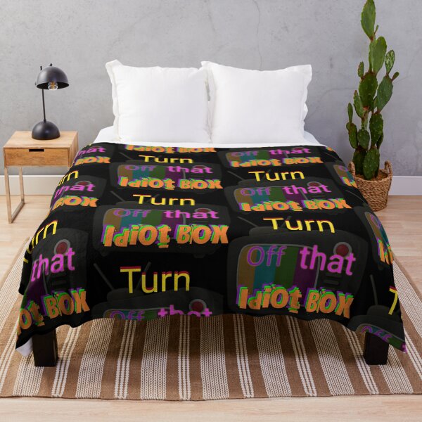 Item preview, TURN OFF THAT IDIOT BOX - t.v. designed and sold by hlpina1.
