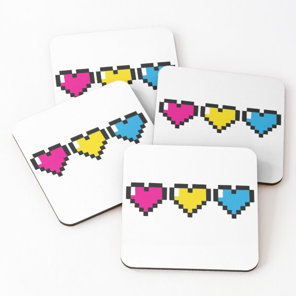Item preview, Pan pixel heart designed and sold by PhineasPhilip.