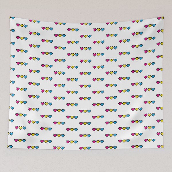 Item preview, Pan pixel heart designed and sold by PhineasPhilip.
