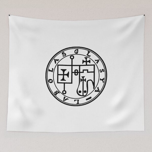 Item preview, Glasya-Labolas Sigil Winged Dog Goetia Seal designed and sold by TheAlchemyDen.