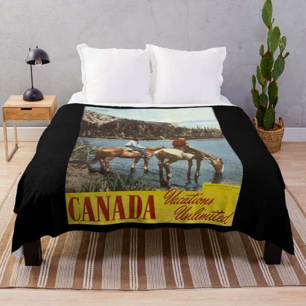 Item preview, Canada retro poster designed and sold by CorasPosters.
