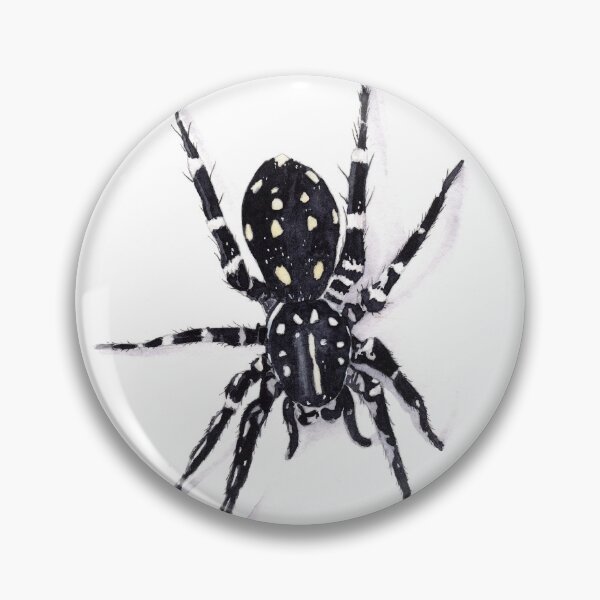 Item preview, White Spotted Swift Spider designed and sold by Renata Wright.