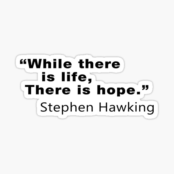 Stephen Hawking Sticker