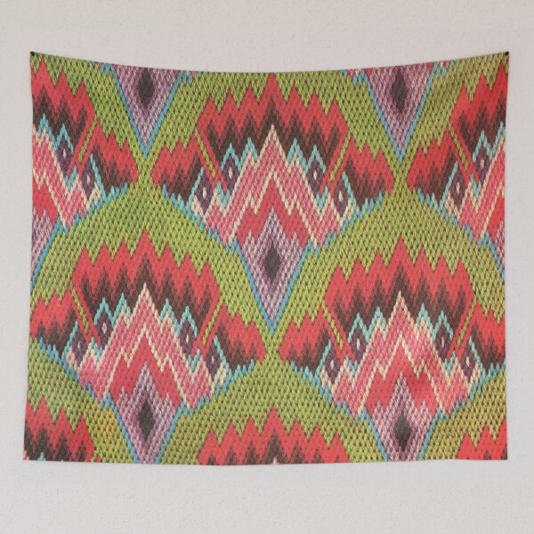 Item preview, Seventies Hippie Needlepoint Pattern No.6 - Vintage Retro Pattern designed and sold by elevens.