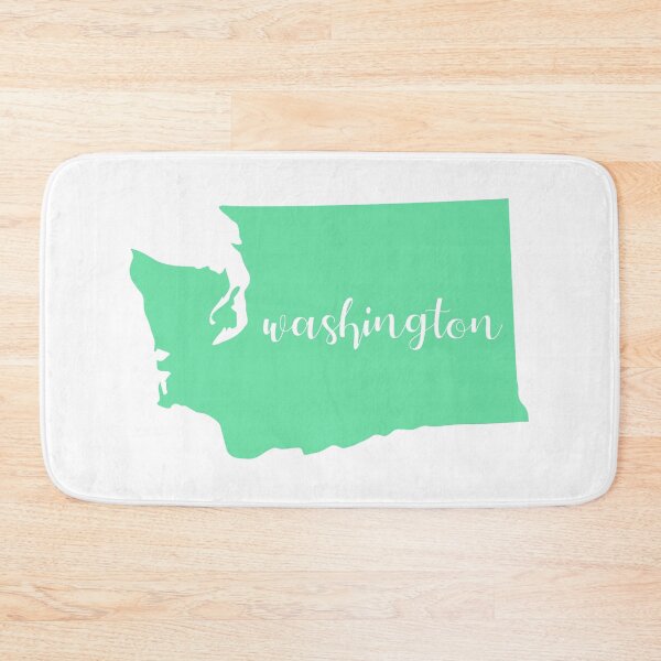 Item preview, Pastel Green Washington State WA designed and sold by agdesigns6.