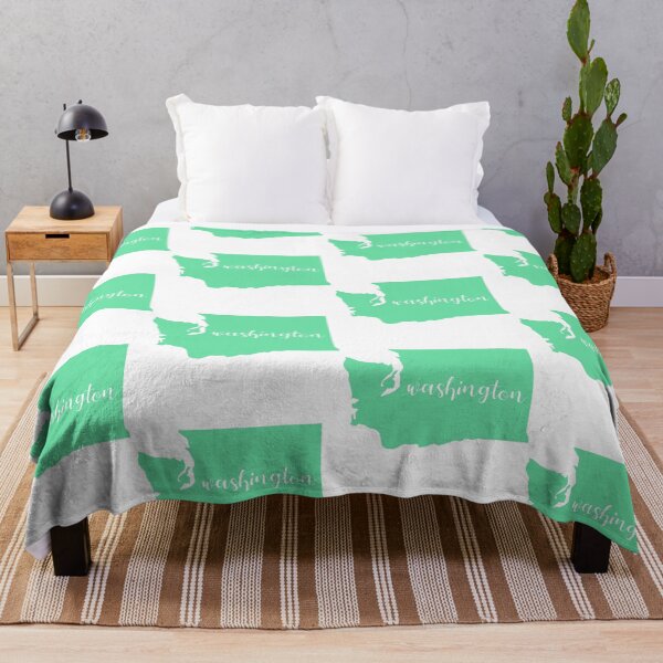 Item preview, Pastel Green Washington State WA designed and sold by agdesigns6.
