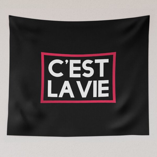 Item preview, C'est La Vie Paris Awseome French Quotes  designed and sold by YerrouDesing.