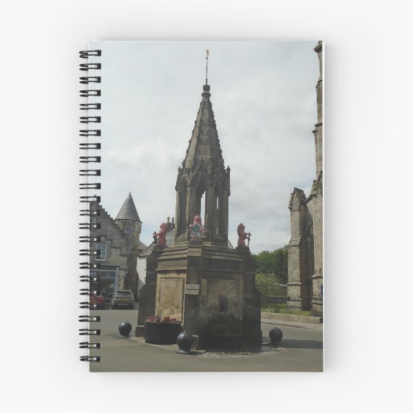Item preview, The Bruce Fountain, Falkland, Scotland designed and sold by MagsWilliamson.