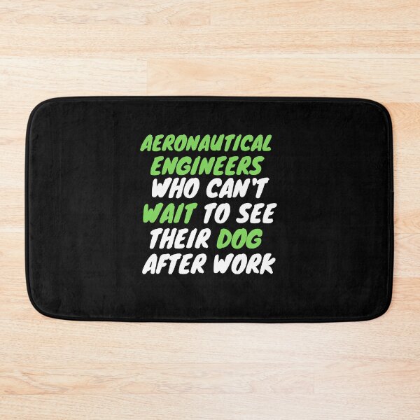 Item preview, aeronautical engineer dog after work designed and sold by SnowballStep.