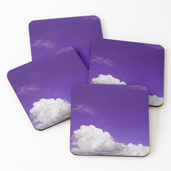 Item preview, Voluptuous And Fluffy Clouds On A Purple Sky designed and sold by Colorful Misfits.